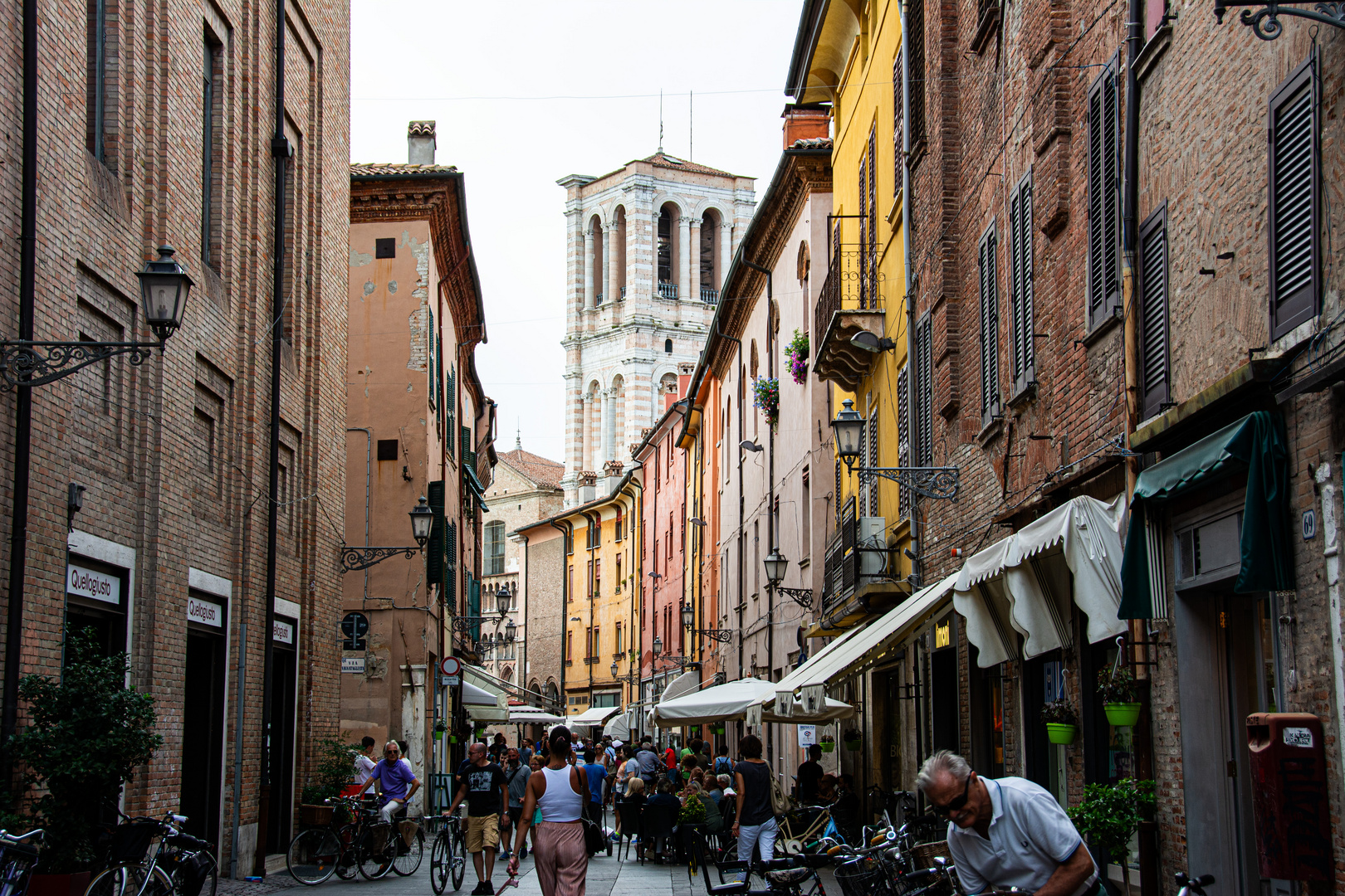 Strasse in Ferrara