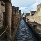 Straße in Herculaneum