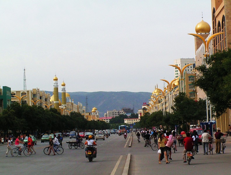 Strasse in Hohhot