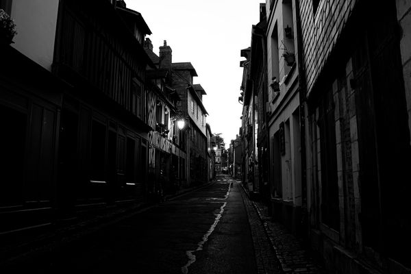 Strasse in Honfleur