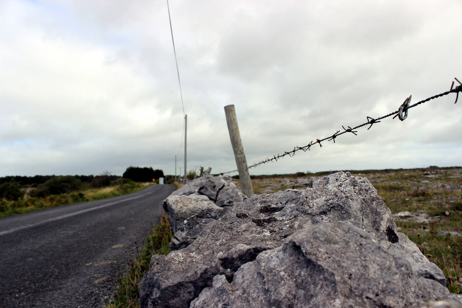 Strasse in Irland