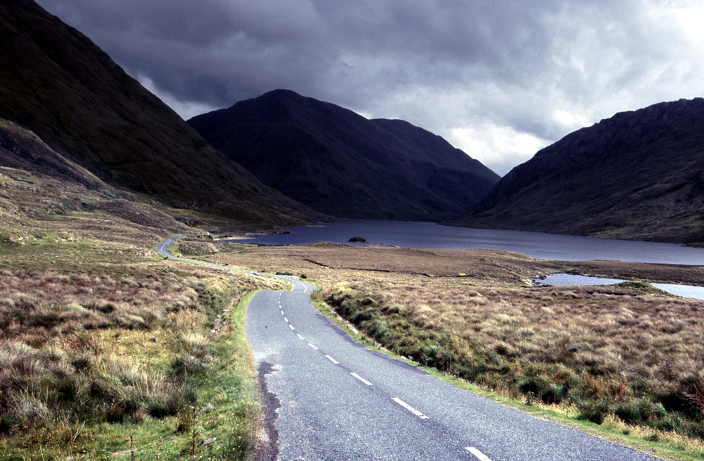 Straße in Irland