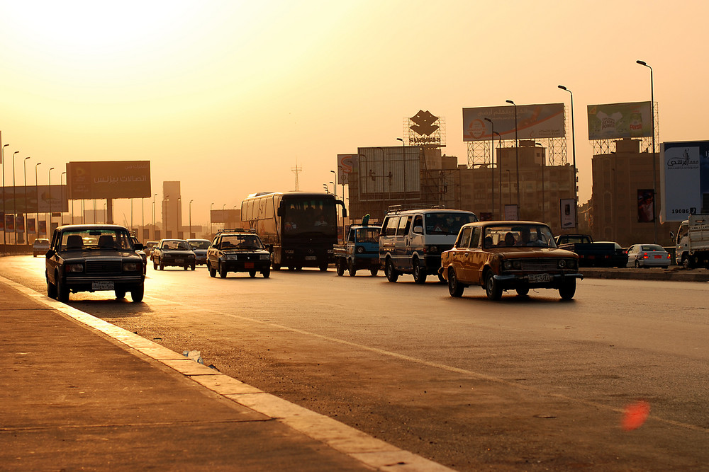 Strasse in Kairo