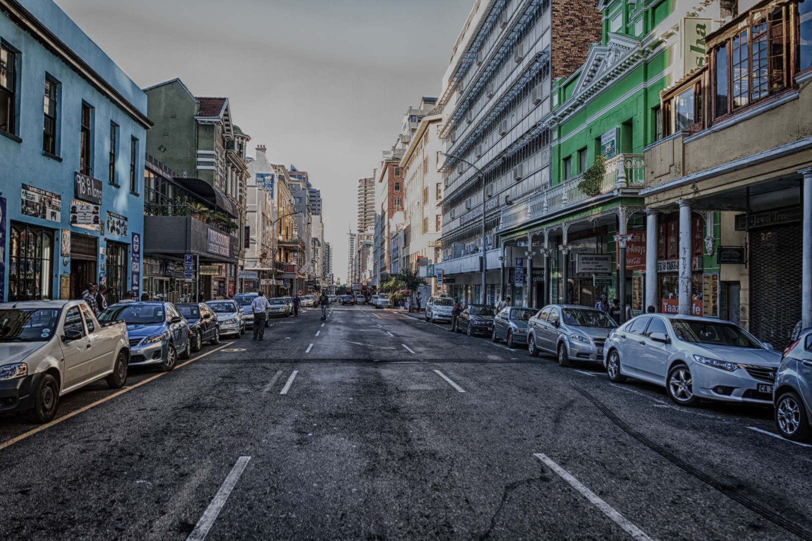  Straße in Kapstadt