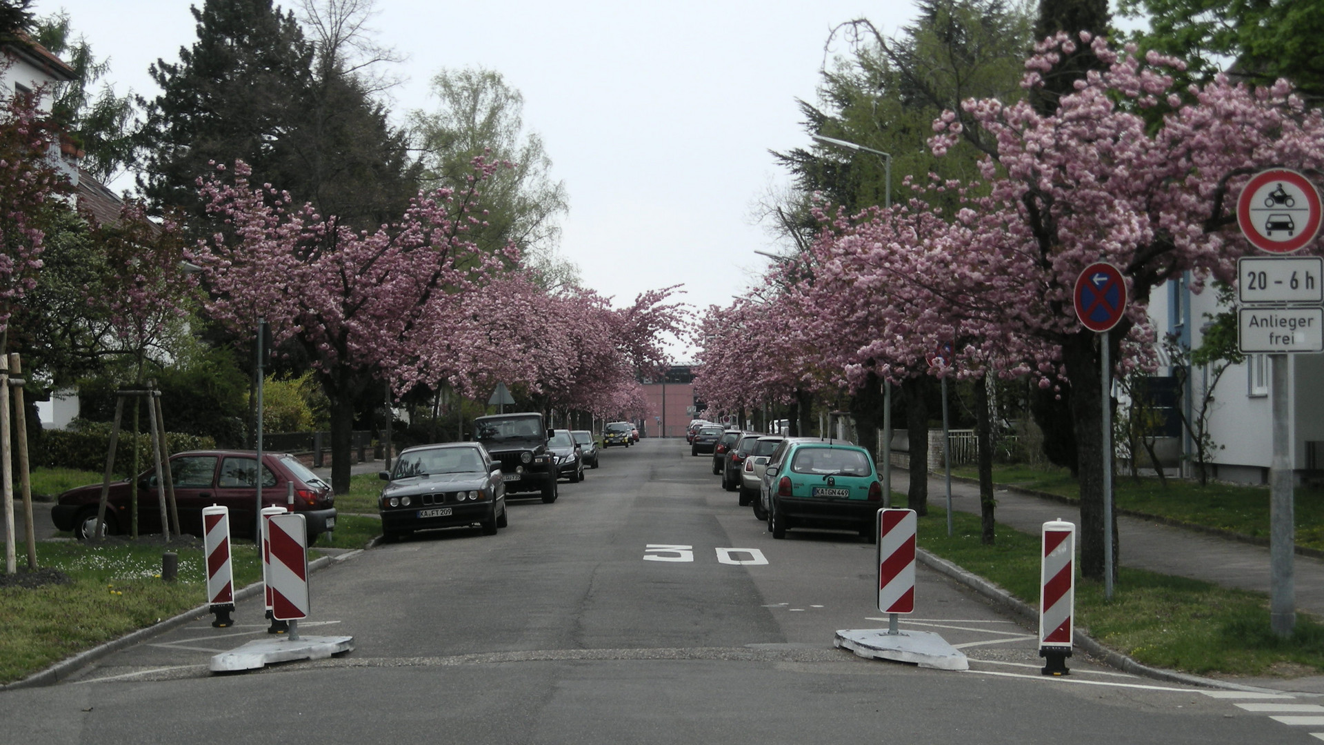 Straße in Karlsruhe