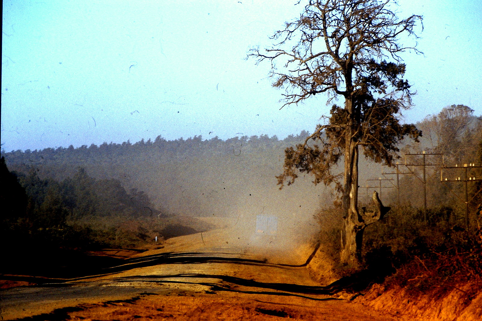 Straße in Kenia