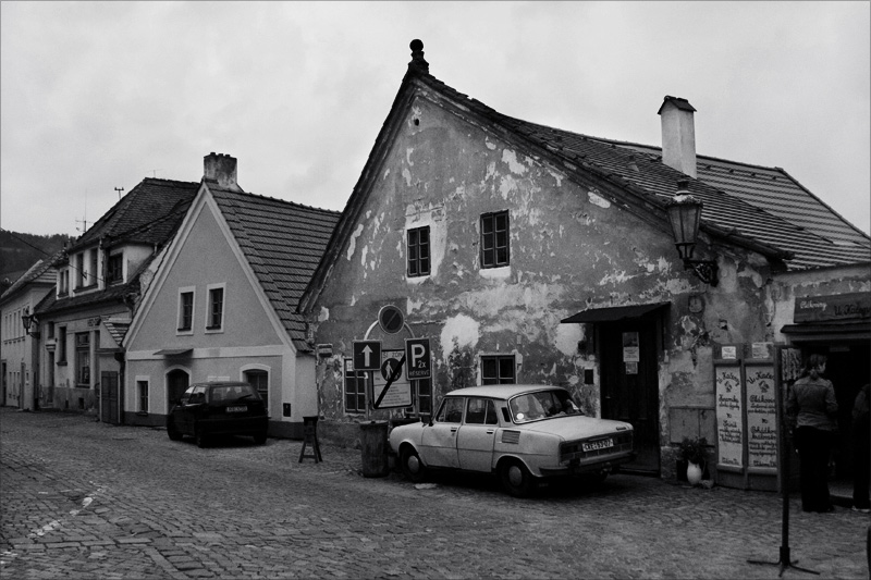 Strasse in Krumlov