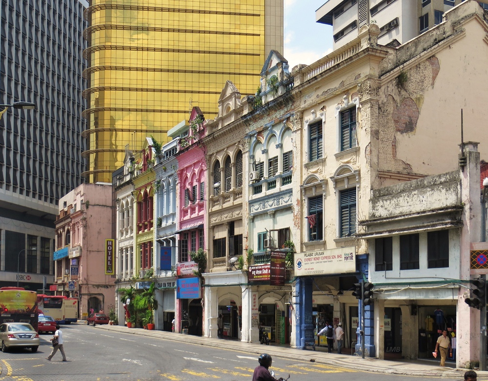 Straße in Kuala Lumpur