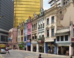 Straße in Kuala Lumpur