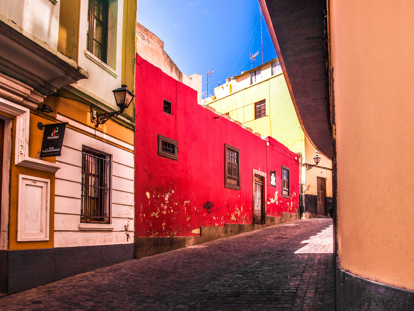 Straße in Las Palmas de Gran Canaria