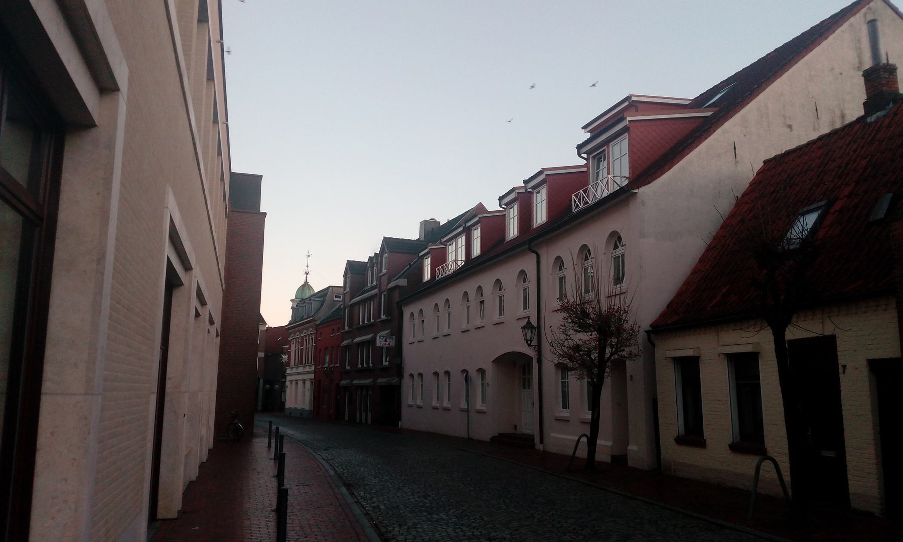 Straße in Leeraner Altstadt