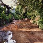 Straße in Luang Prabang