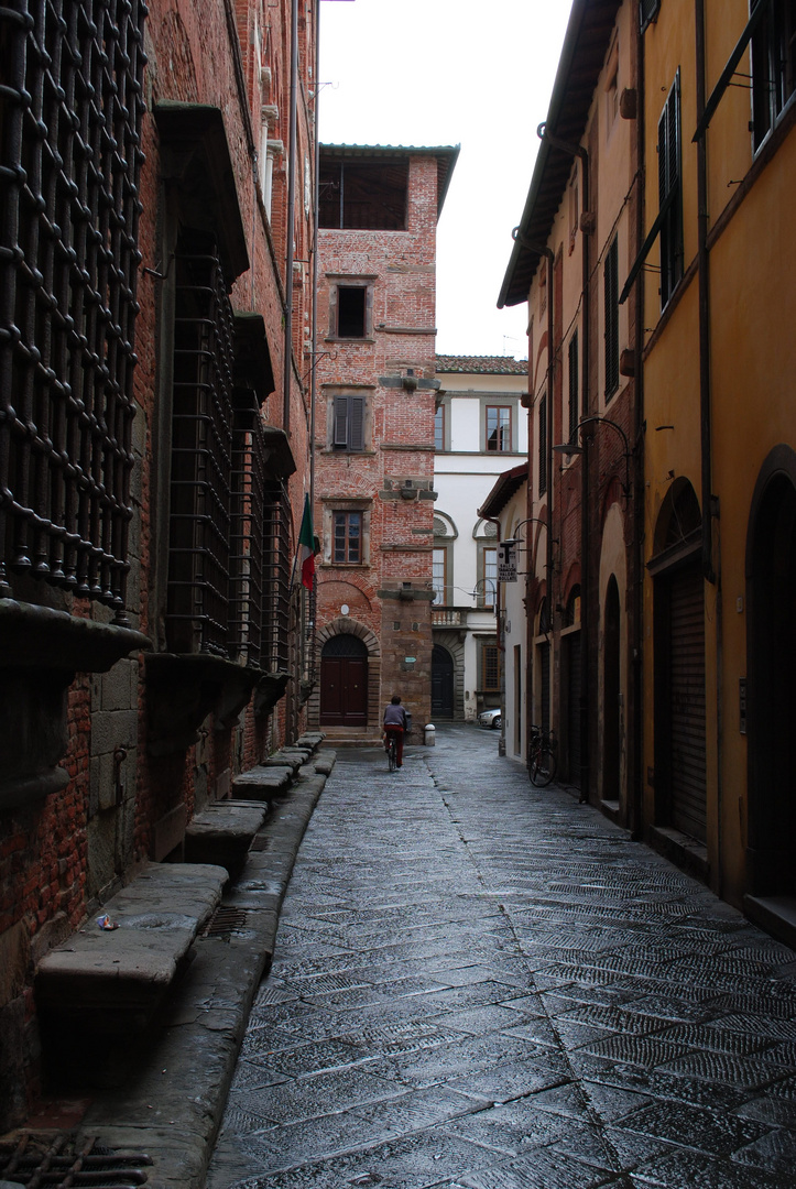 Straße in Lucca