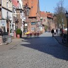 Straße in Lüneburger Altstadt