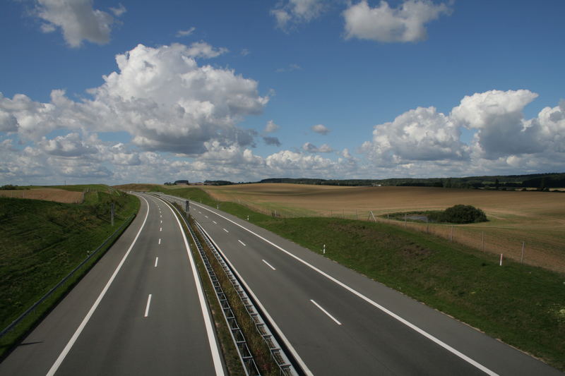 Straße in Mecklenburg Vorpommern