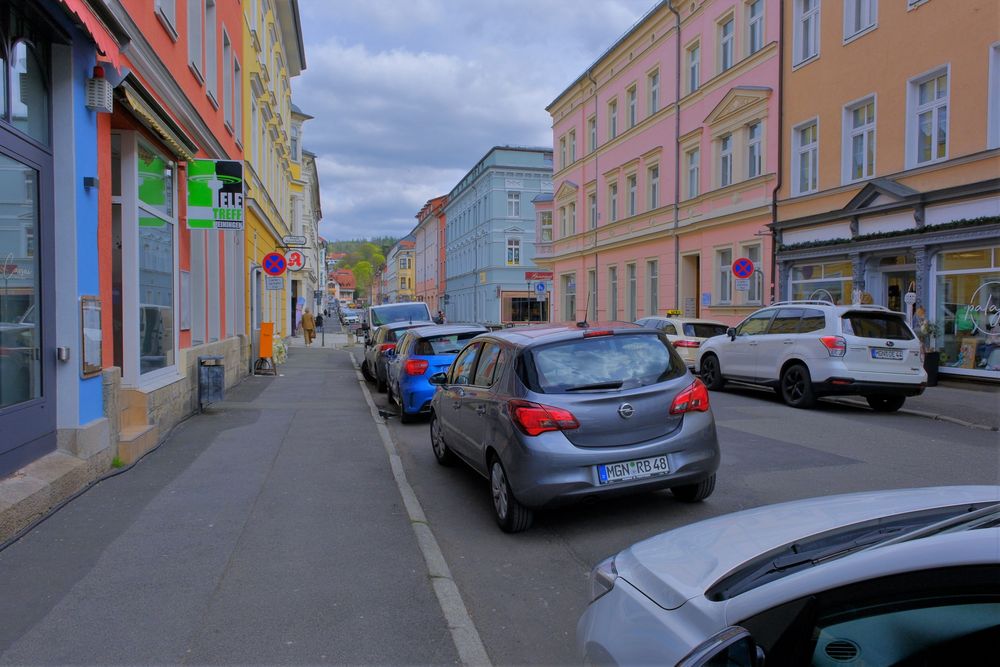 Straße in Meiningen