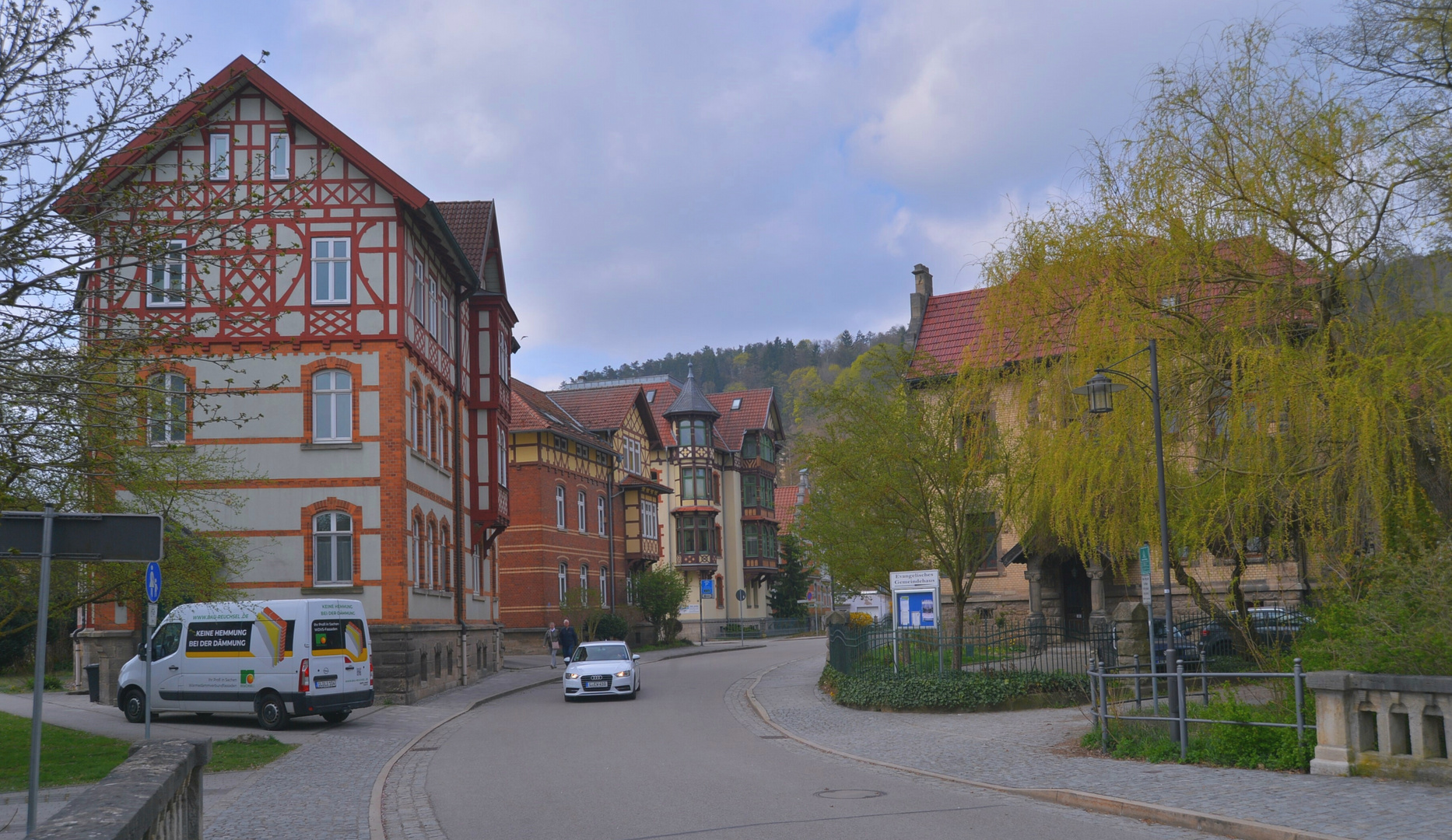 Straße in Meiningen