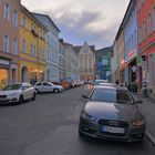 Straße in Meiningen (calle en Meiningen)