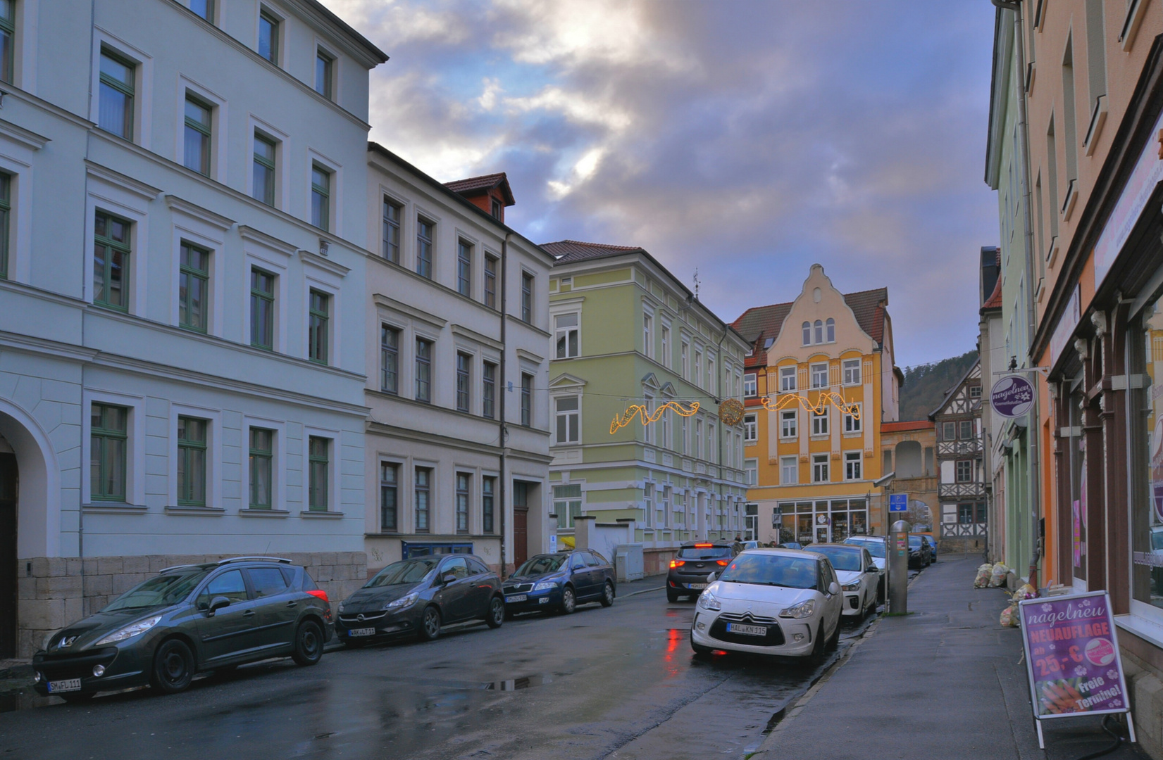 Straße in Meiningen