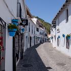 Straße in Mijas