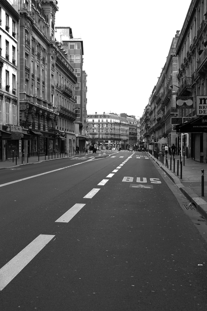 Straße in Paris