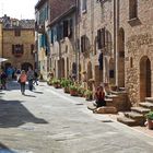 Straße in Pienza