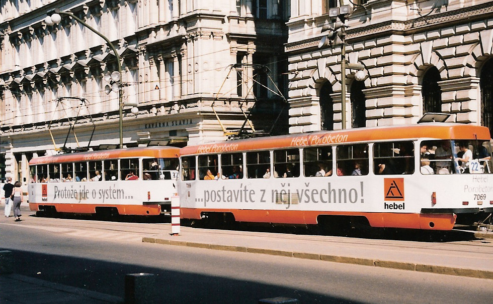 Straße in Prag