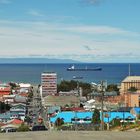 Straße in Punta Arenas