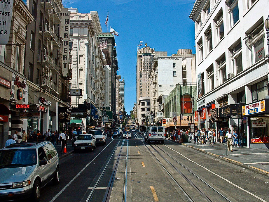Straße in San Francisco