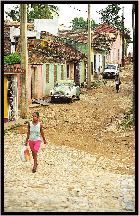 Straße in Trinidad