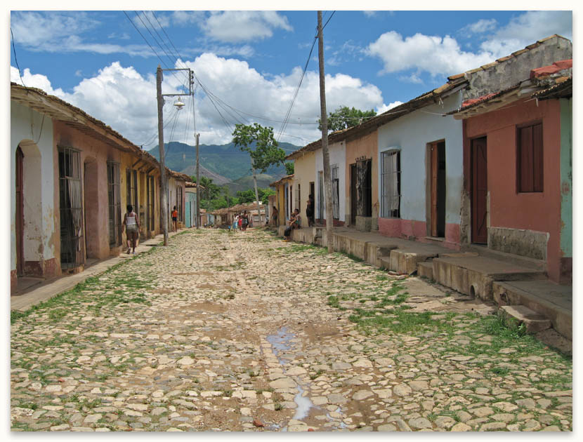 Straße in Trinidad