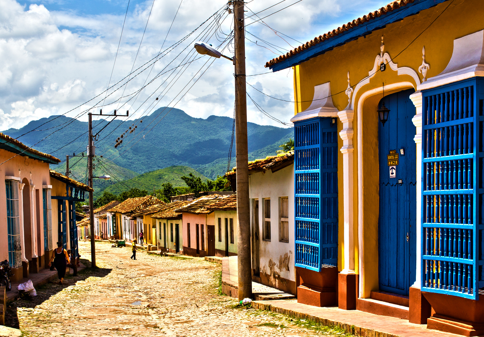 Strasse in Trinidad