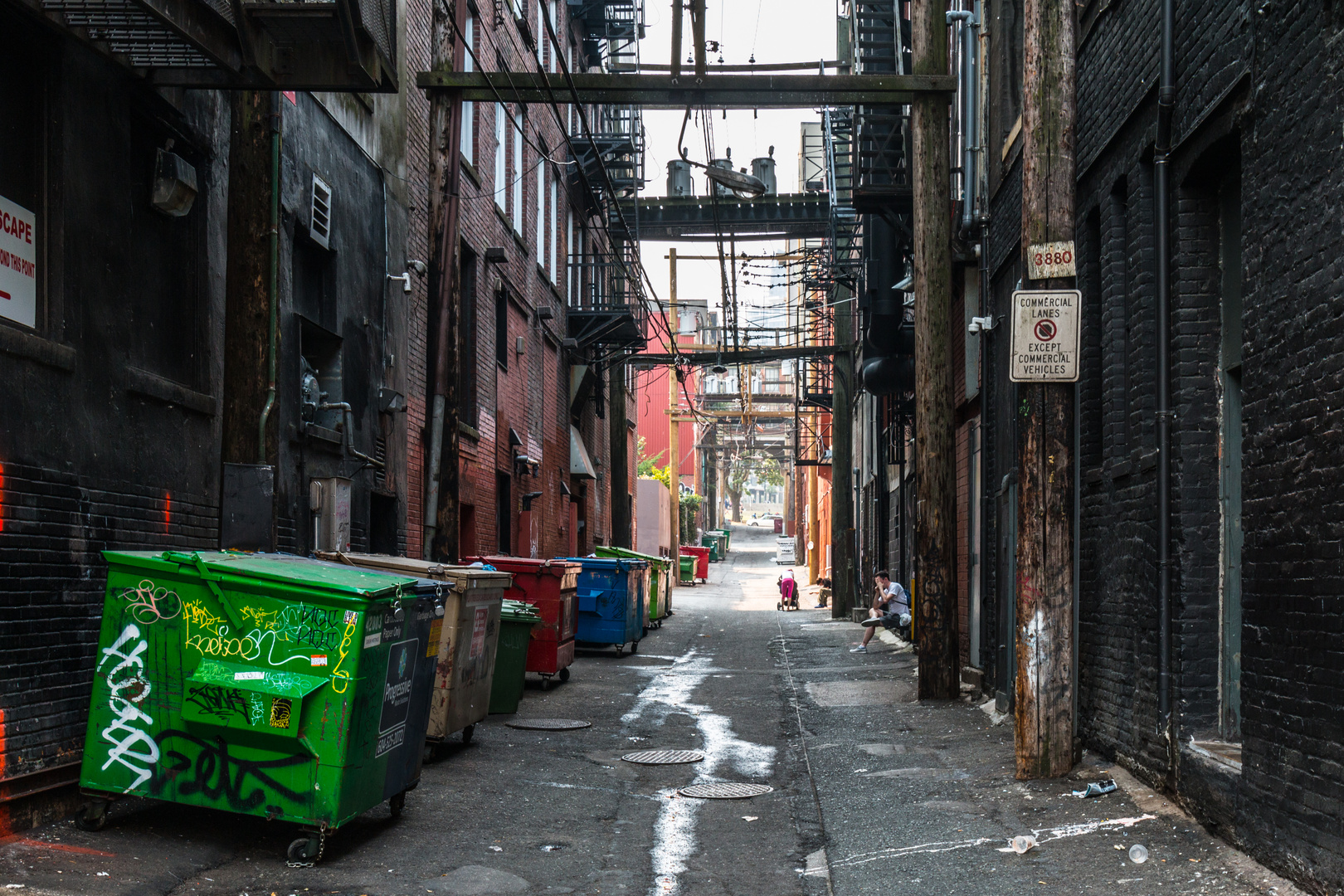 Straße in Vancouver