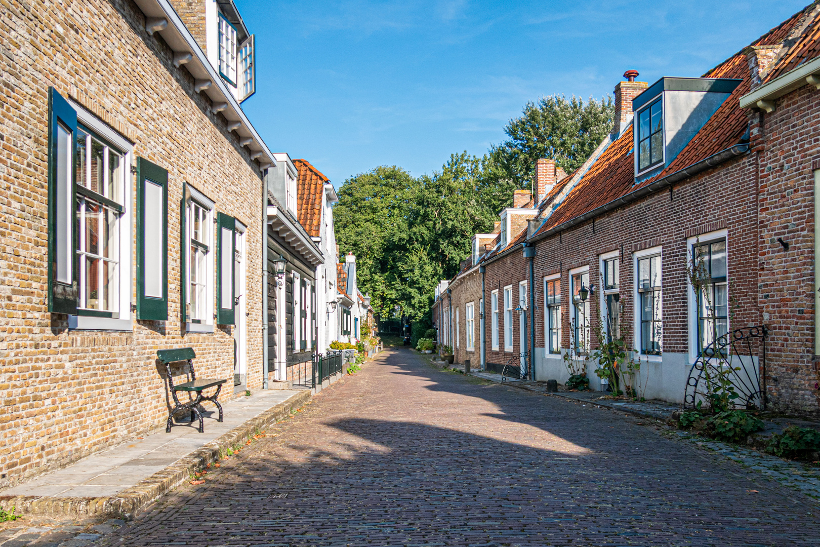 Straße in Veere