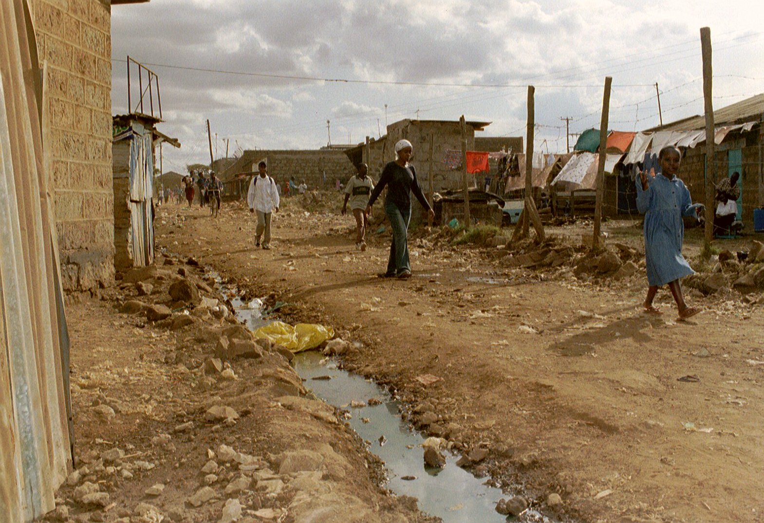 "Straße" in Vorort von Nairobi