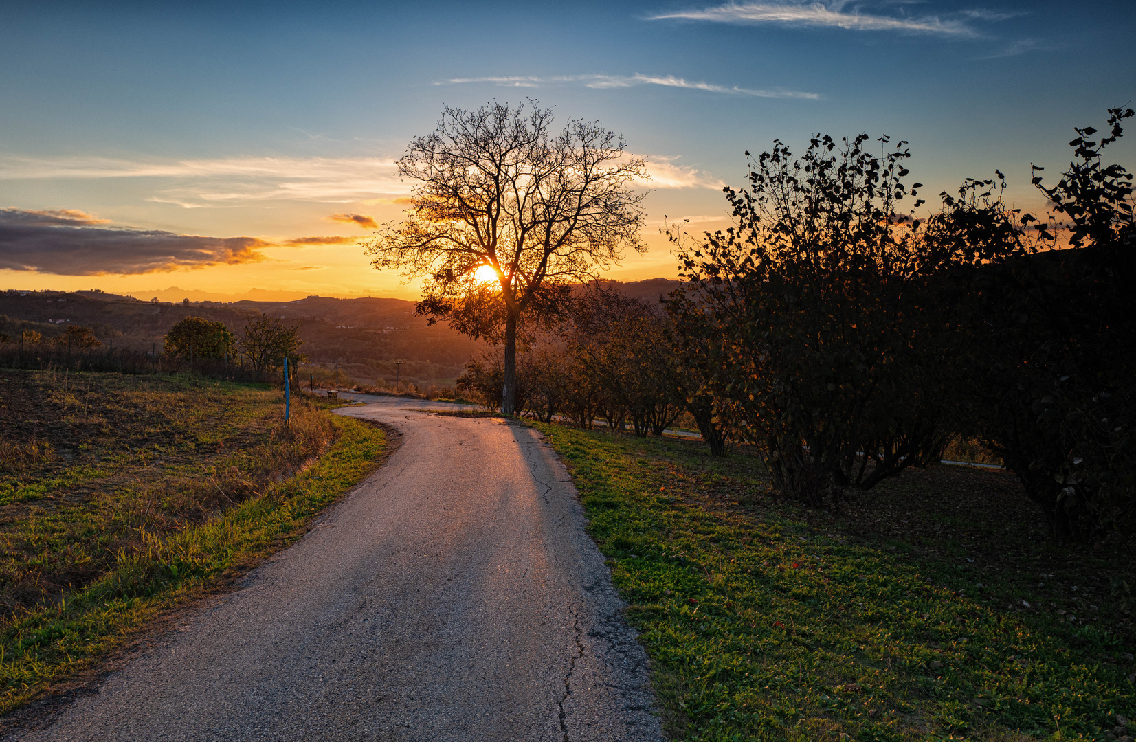 Strasse ins Tal