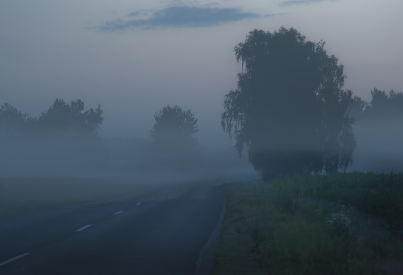 Straße ins Unbekannte