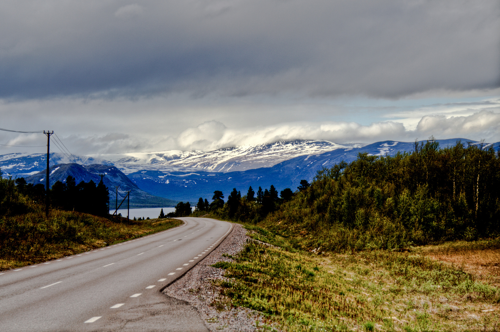 Straße Kiruna-Narvik