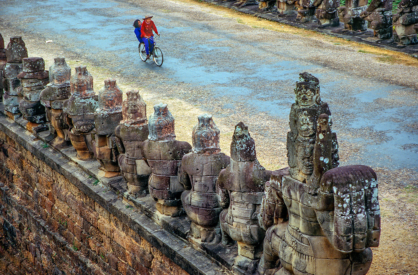 Straße nach Angkor