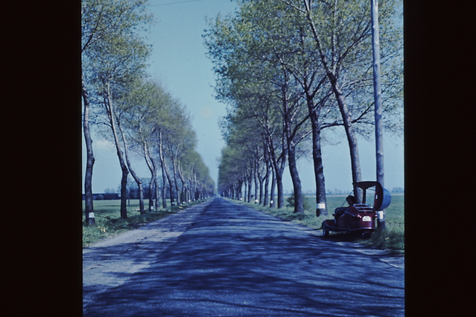 Straße nach Bremerhaven 1955