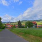 Straße nach Helmershausen