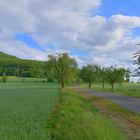 Straße nach Helmershausen, Blick in die andere Richtung