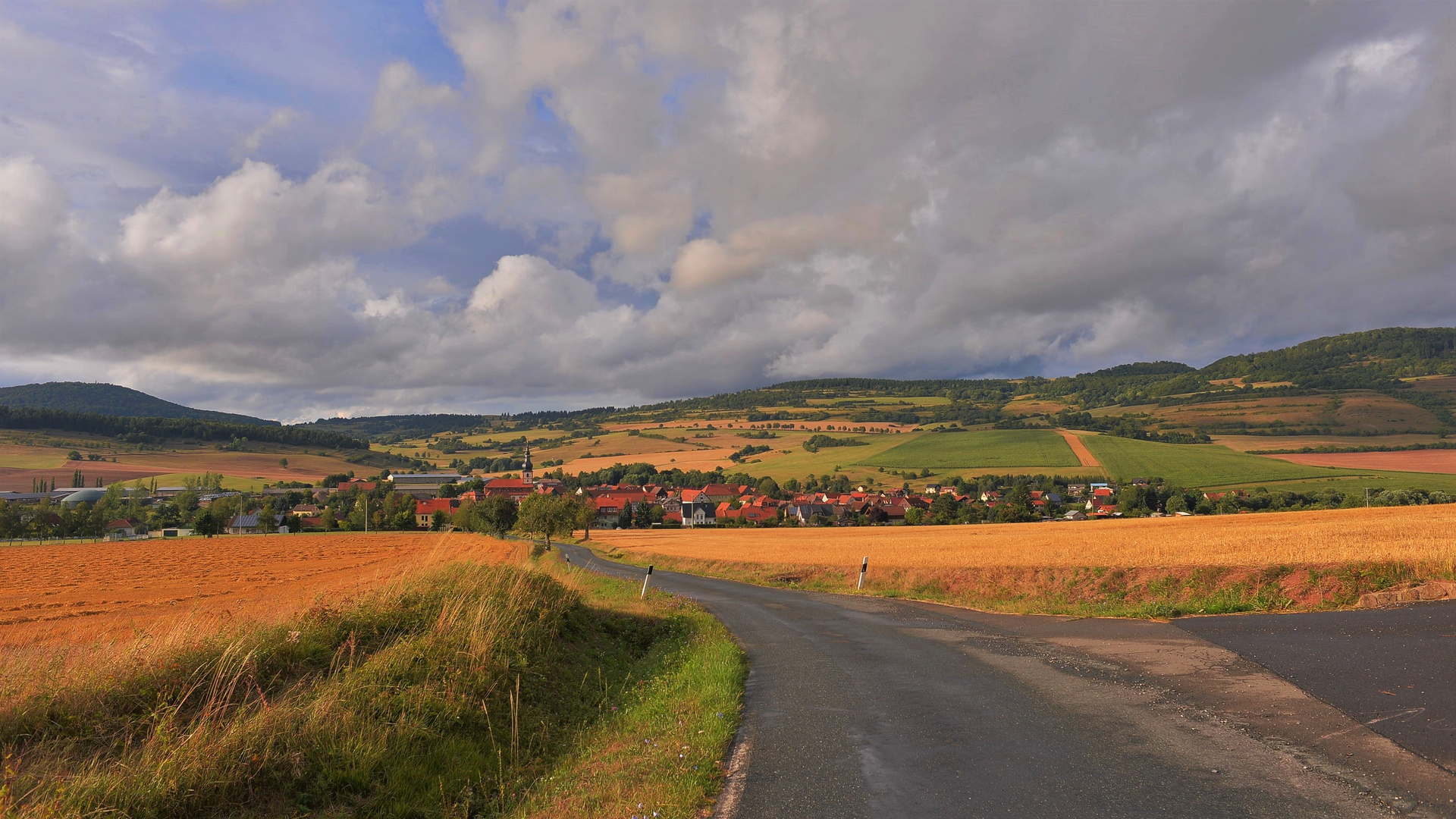 Straße nach Helmershausen (carretera a Helmershausen)