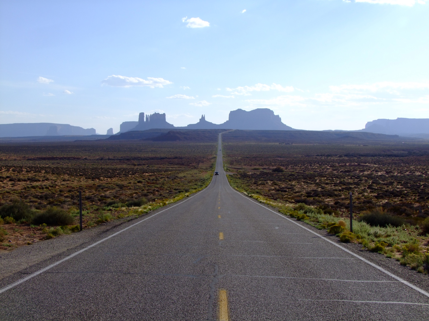 Straße nach Mexican Hat