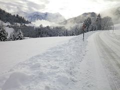 Straße nach Rauth (Tannheimertal)