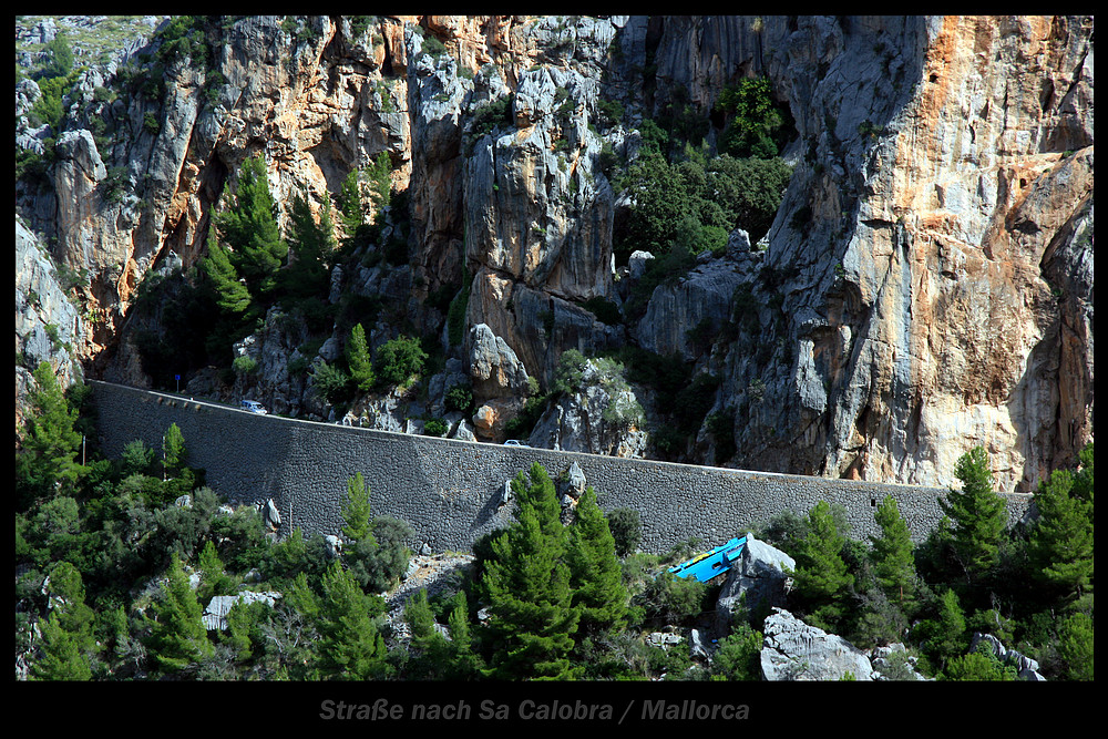 Straße nach Sa Calobra / Mallorca