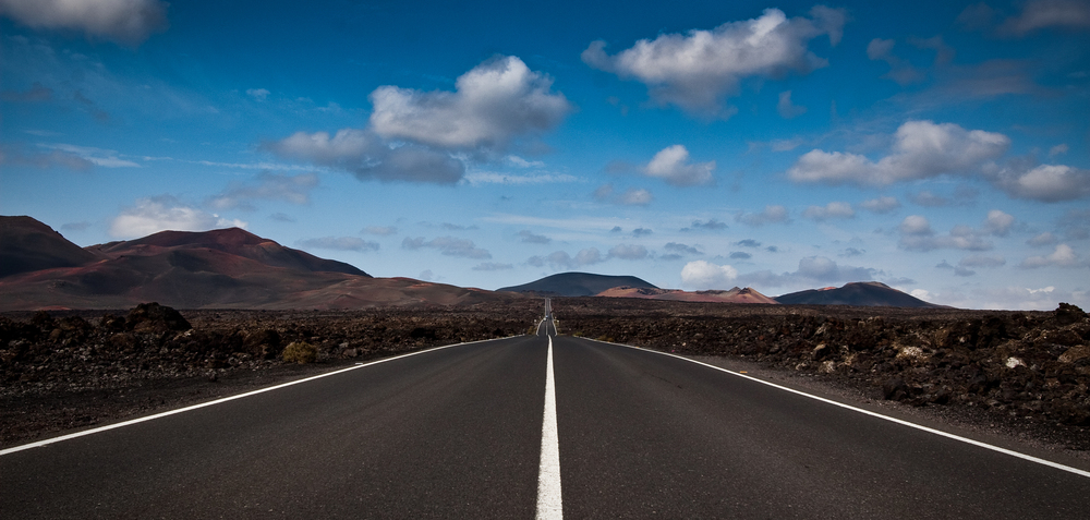 Strasse nach Timanfaya