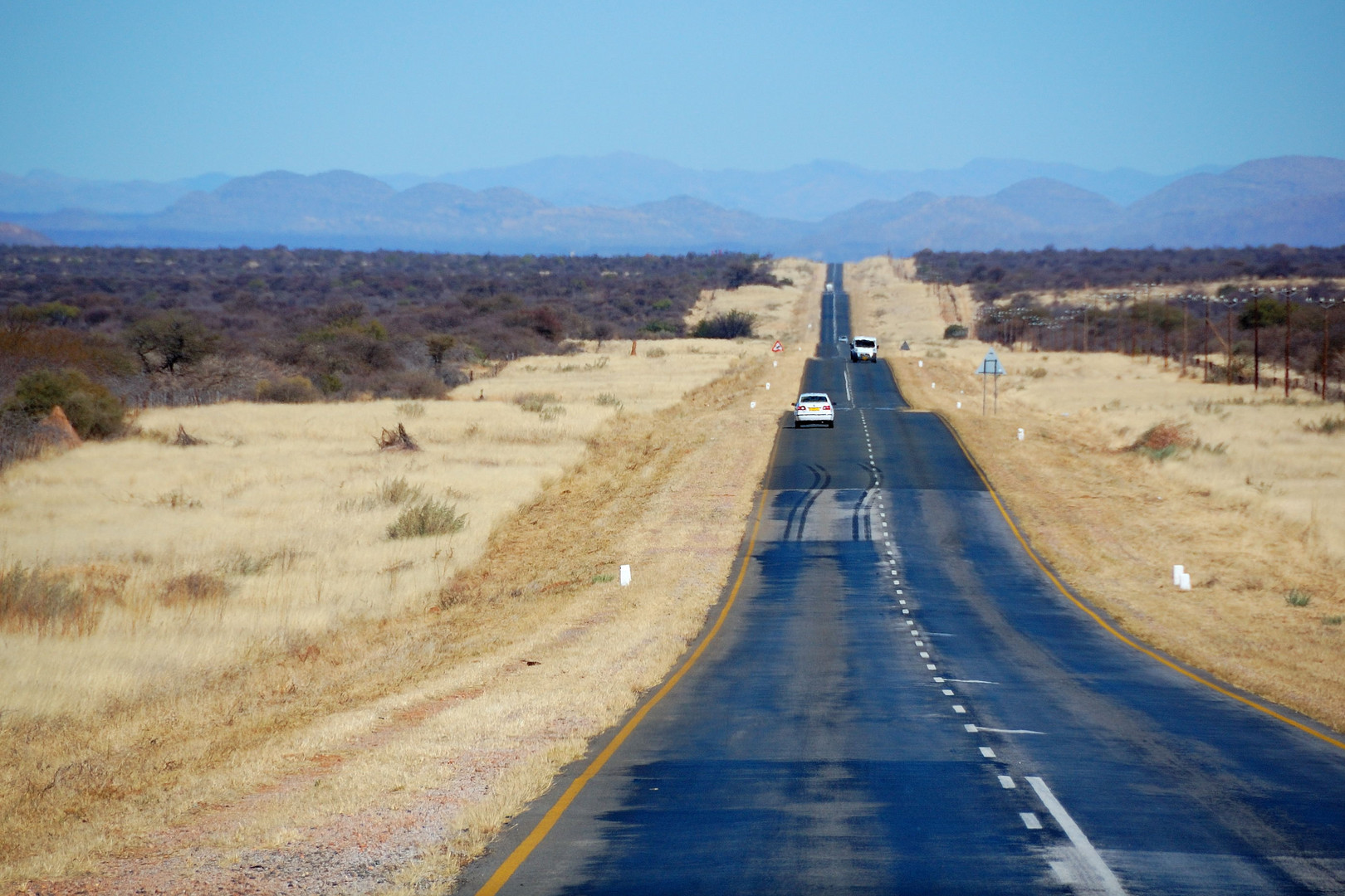 Straße nach Windhoek