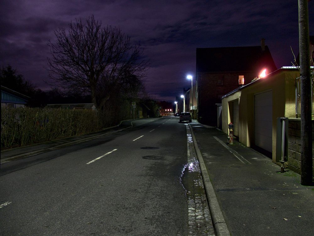 Straße Nachts Straße Nachts