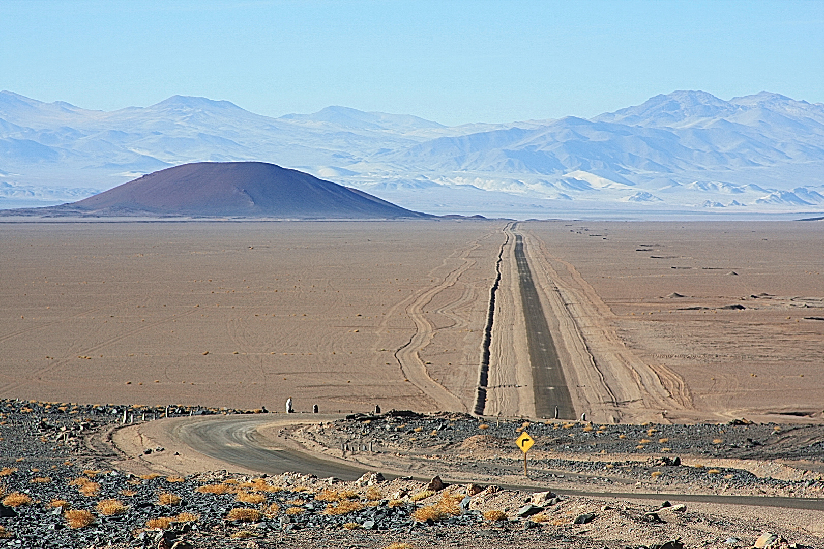 Strasse Richtung Antofagasta de la Sierra 